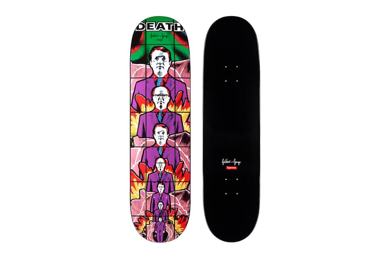 듀오 아티스트 길버트 앤 조지 슈프림 2019 봄, 여름 컬렉션 룩북 제품군 발매 정보