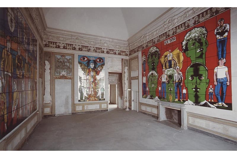 듀오 아티스트 길버트 앤 조지 슈프림 2019 봄, 여름 컬렉션 룩북 제품군 발매 정보