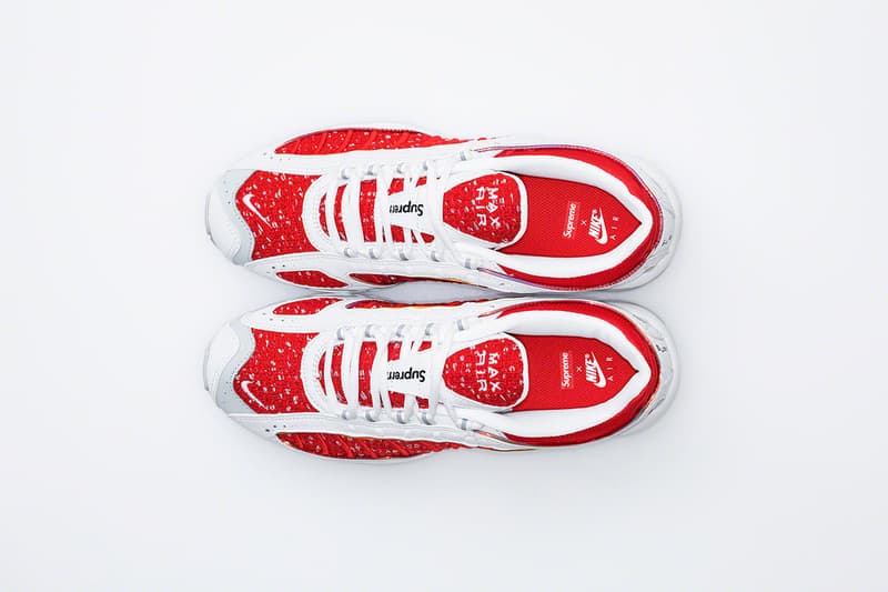 슈프림 x 나이키 에어 테일윈드 IV & 러닝 모자 공식 정보