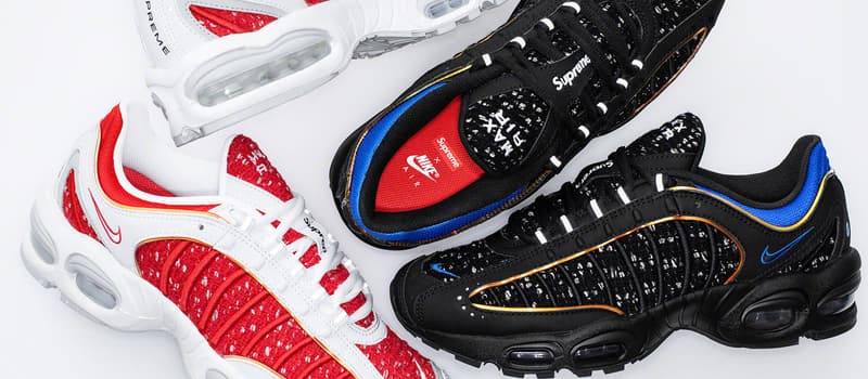 슈프림 x 나이키 에어 테일윈드 IV & 러닝 모자 공식 정보