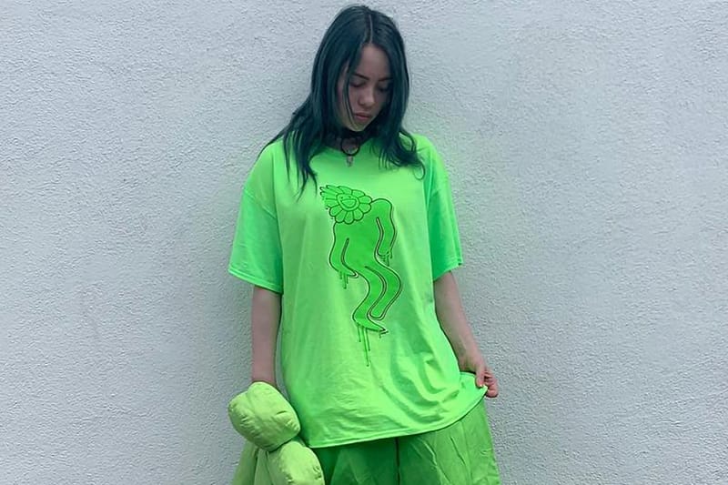 무라카미 다카시 x 빌리 아일리시 추가 한정판 협업 굿즈