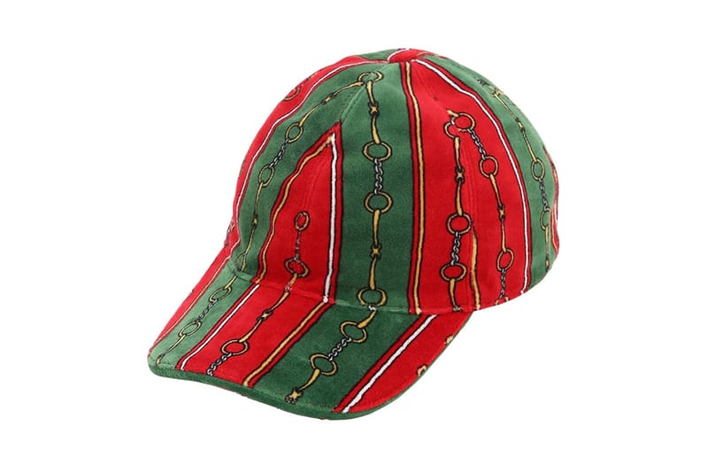 구찌, 셔닐 프린트의 레트로 볼캡 출시