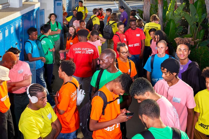 버질 아블로의 루이 비통, 2019 SS 마지막 캠페인 '스쿨 틴즈' 공개