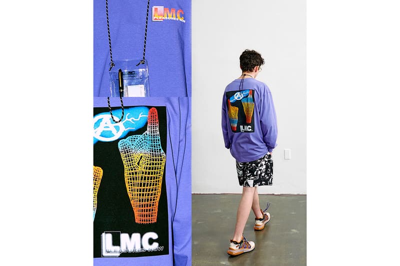 인터넷 시대에서 영감을 받은 LMC 플레져스 협업 캡슐 컬렉션 2019