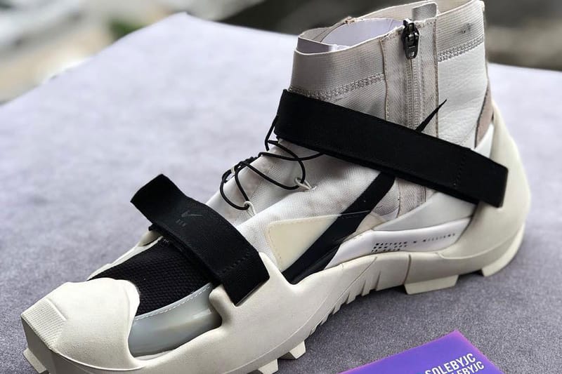 매튜 윌리엄스 x 나이키 협업 스니커 '라이트 본' 실물 사진