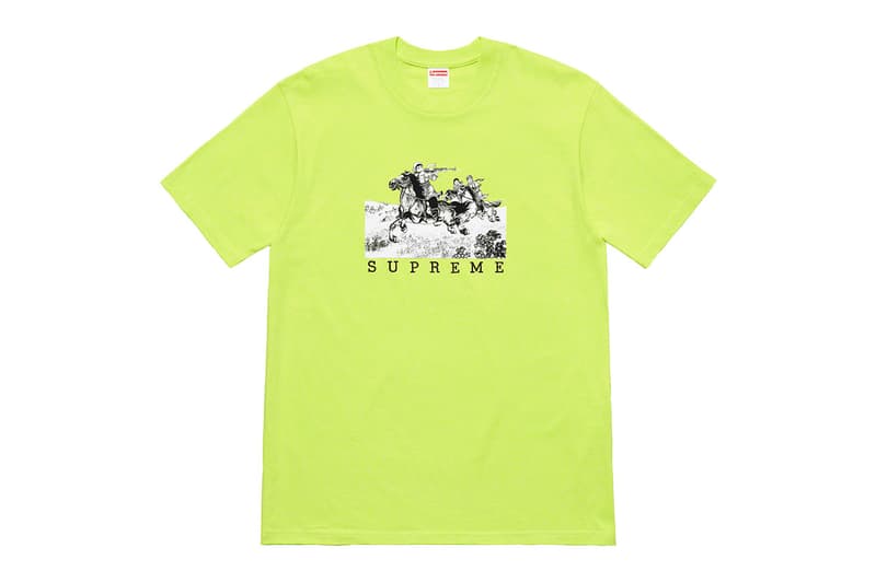 슈프림 2019 봄 티셔츠 제품군