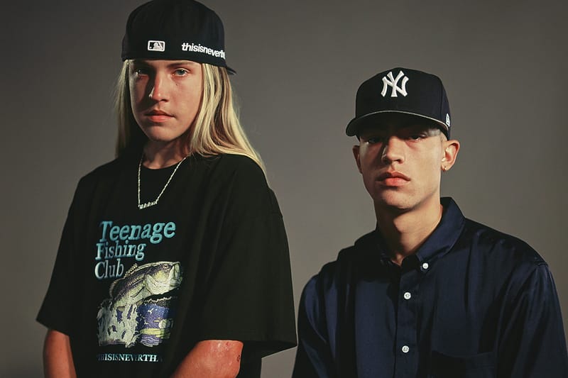 디스이즈네버댓 x 뉴에라 야구 모자 협업