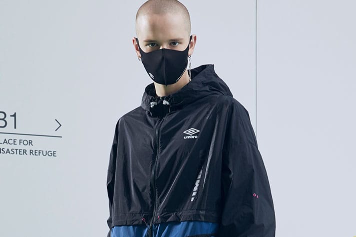 공해로 가득한 외부 환경에 저항하는 엄브로 2019 SS 쉘터 컬렉션