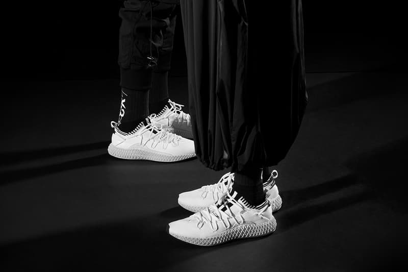 Y-3, '디지털 광합성' 프린팅 기술로 제작된 '러너 4D II' 출시 아디다스 요지 야마모토 발매 정보 2019
