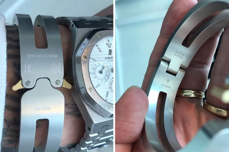 매튜 윌리엄스가 직접 공개한, 1017 알릭스 9SM 팔찌