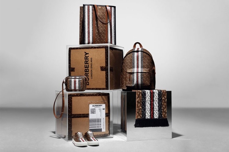 지지 하디드가 참여한, 버버리 'TB 모노그램' 캠페인