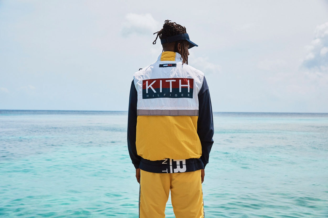 타미 힐피거 x KITH의 2019 봄, 여름 컬렉션 화보, '하이퍼볼' 스니커