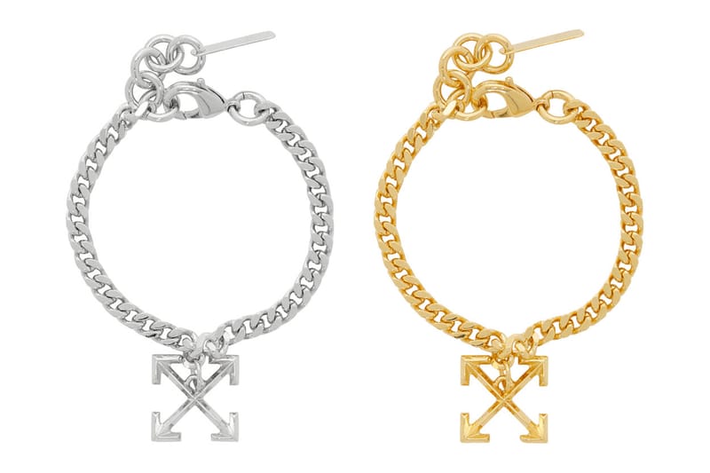 또 다른 커플 ‘필수템’, 오프 화이트 로고 체인 팔찌 & 목걸이