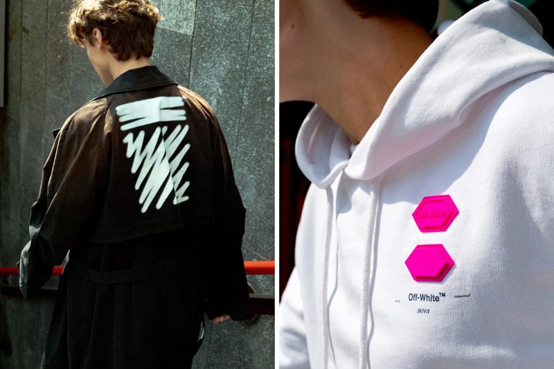 그래피티에서 영감을 받은 오프 화이트 x 포워드 캡슐 컬렉션