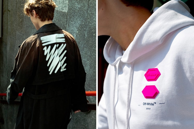그래피티에서 영감을 받은 오프 화이트 x 포워드 캡슐 컬렉션