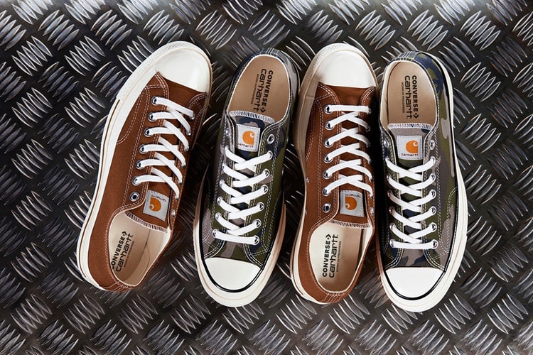 칼하트 WIP x 컨버스 척 '70 모델 2종 공개