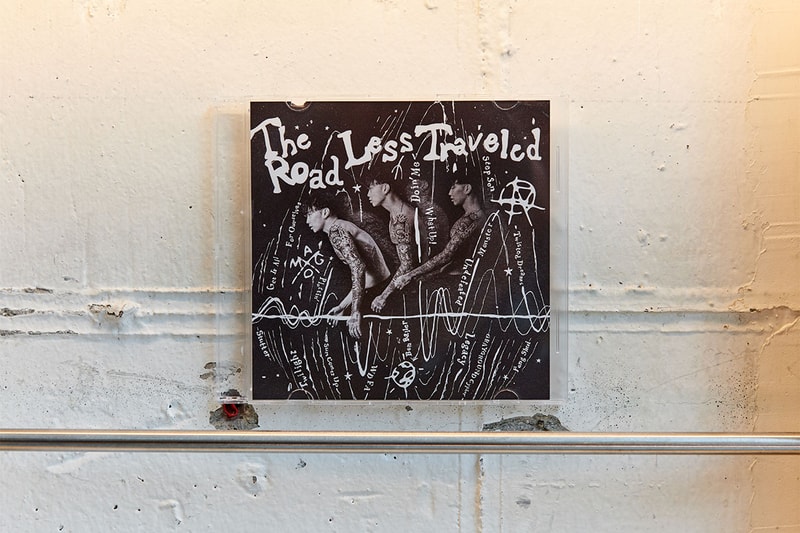 베르디 디자인 박재범 새 앨범 콘서트 The Road Less Traveled 머천다이즈 팝업