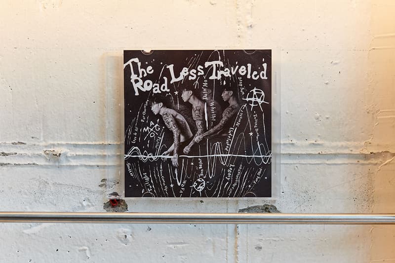 베르디 디자인 박재범 새 앨범 콘서트 The Road Less Traveled 머천다이즈 팝업