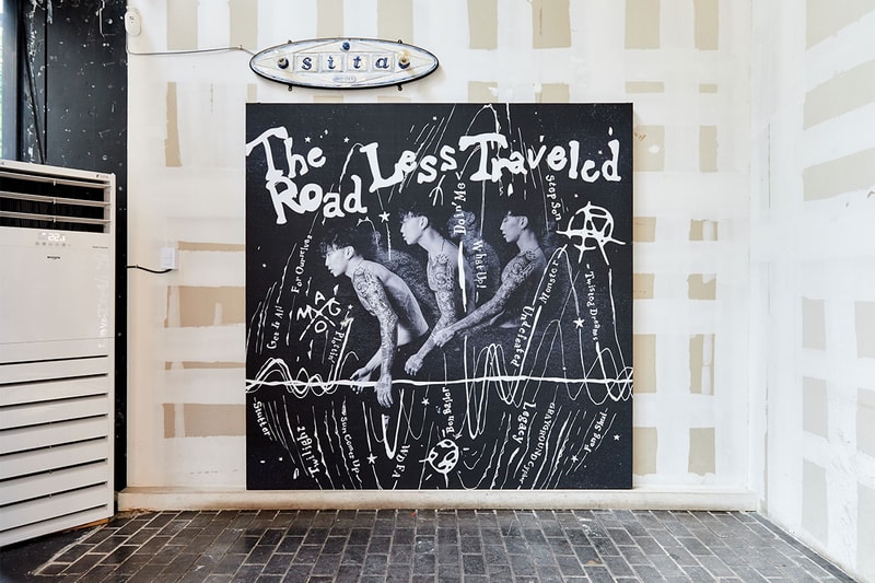 베르디 디자인 박재범 새 앨범 콘서트 The Road Less Traveled 머천다이즈 팝업