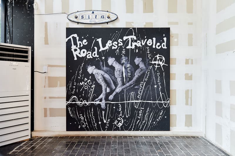 베르디 디자인 박재범 새 앨범 콘서트 The Road Less Traveled 머천다이즈 팝업