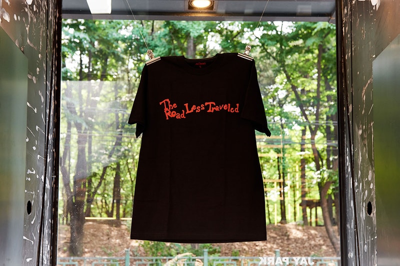 베르디 디자인 박재범 새 앨범 콘서트 The Road Less Traveled 머천다이즈 팝업