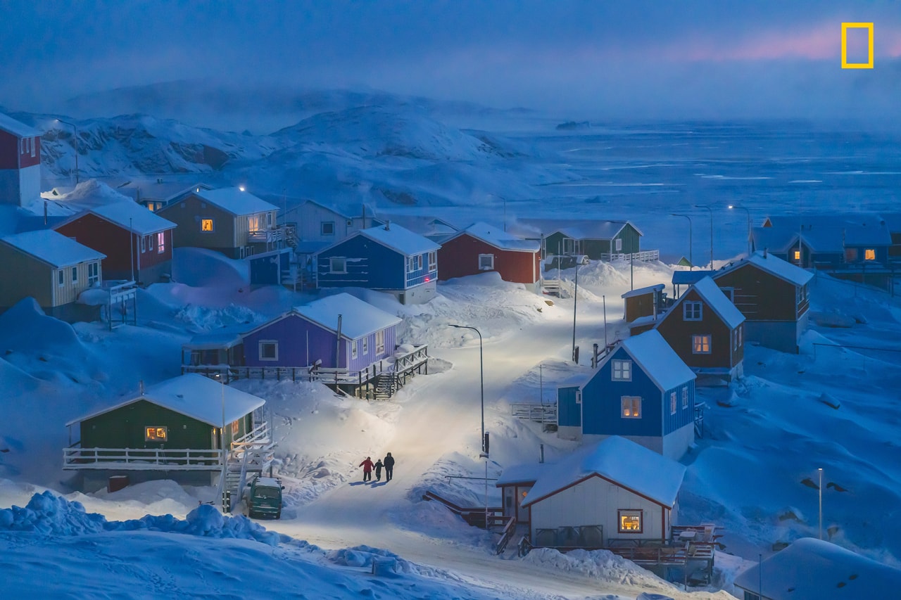 '내셔널 지오그래픽'의 세계 2019 올해의 여행 사진 공모전, 최종 수상작, 그린란드의 겨울, 웨이민 추 