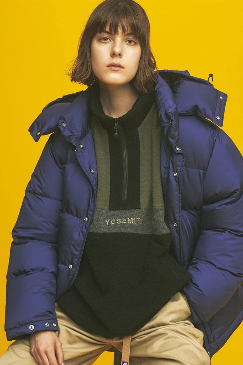 노스 페이스 퍼플 라벨의 2019 가을, 겨울 컬렉션 룩북 및 발매 정보 마운틴 윈드 파카 데날리 플리스 재킷
