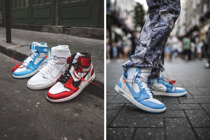 오프 화이트 x 나이키 '에어 조던 1' 3종, 아동용 사이즈로 재발매한다