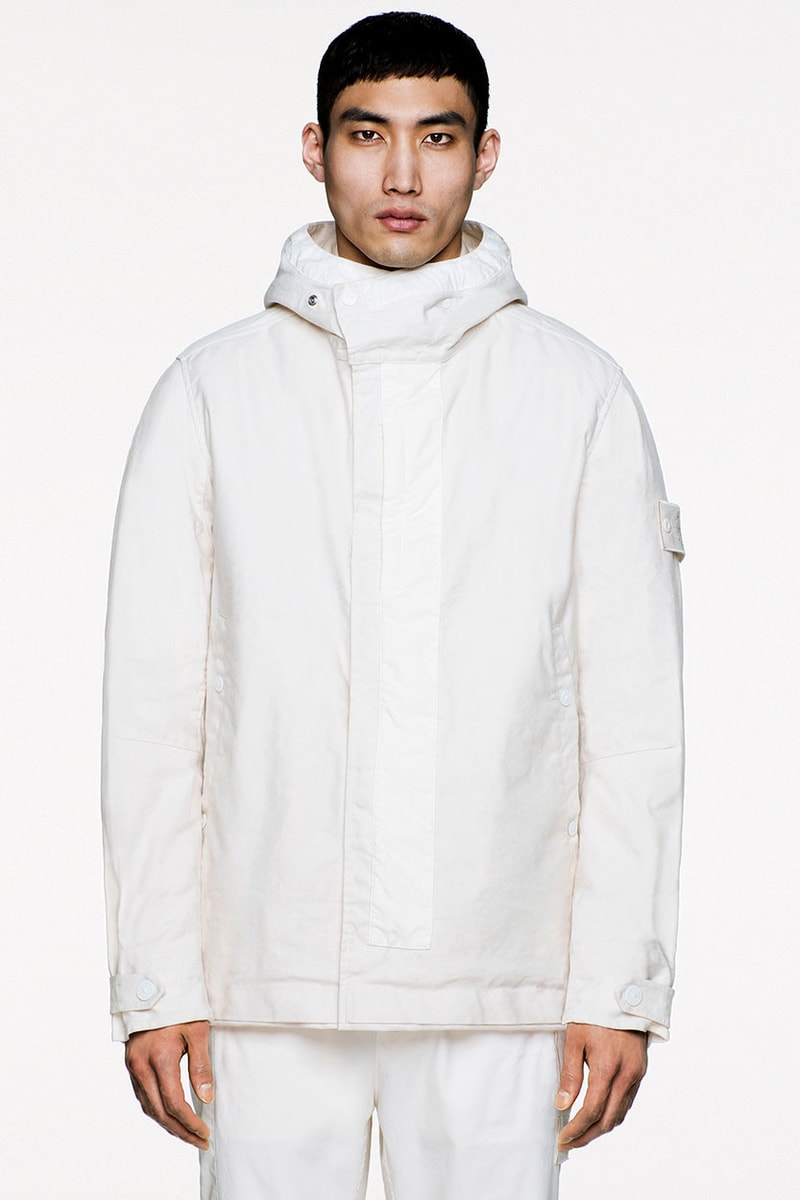 아노락, 항공 재킷, 플리스 포함된 스톤 아일랜드 가을, 겨울 2019 / 2020 '아이콘 이미저리' 컬렉션 룩북 보기 