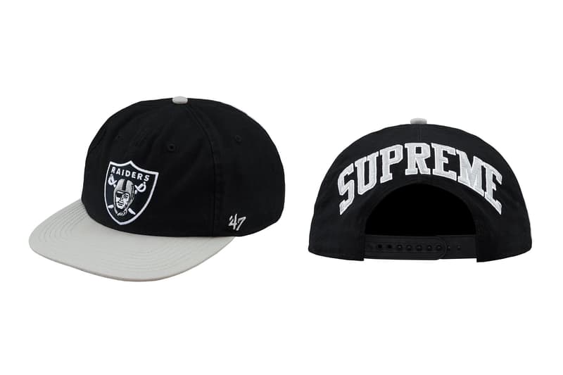 슈프림, NFL, ’47이 공동 제작한 2019 ‘레이더스’ 로고 컬렉션