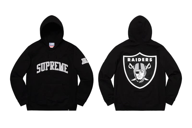 슈프림, NFL, ’47이 공동 제작한 2019 ‘레이더스’ 로고 컬렉션