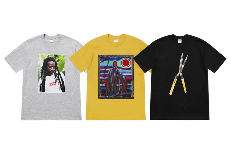 슈프림, 2019년 여름을 위한 대대적인 티셔츠 컬렉션 출시