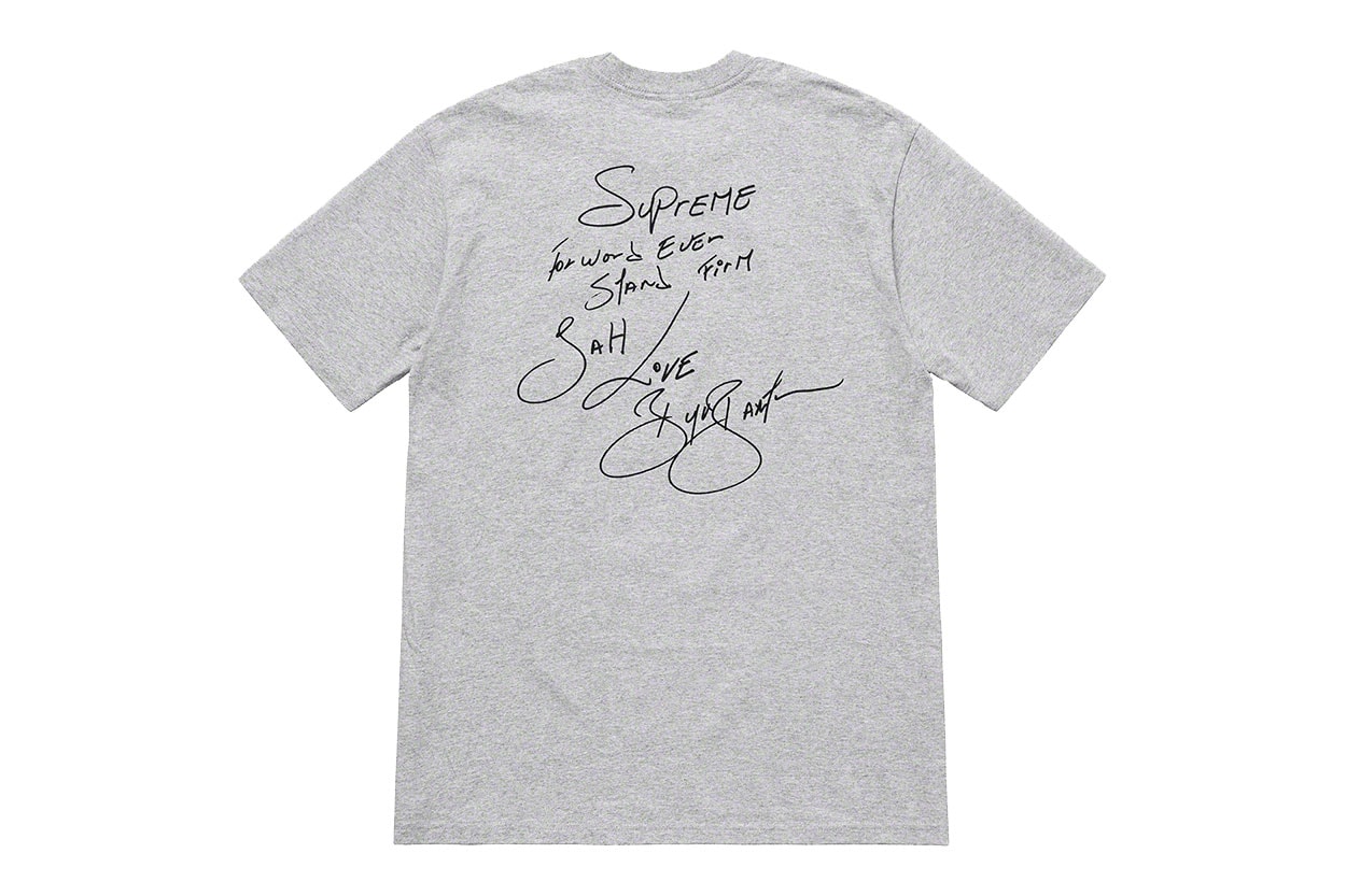 슈프림 2019 여름 티셔츠 컬렉션 출시, 부주 밴턴, 조자 스미스, '드라큐라' 협업 반소매 티셔츠 