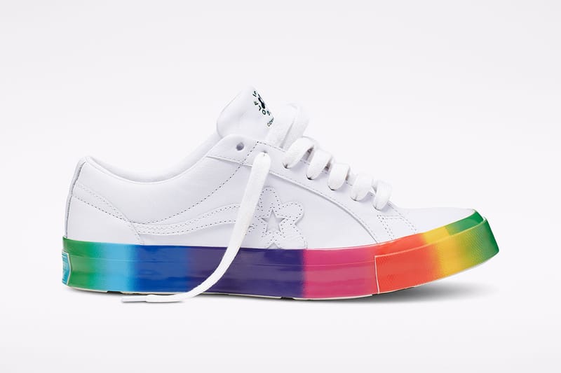 타일러 더 크리에이터 x 컨버스 골프 르 플레르 원스타 '레인보우' 공개