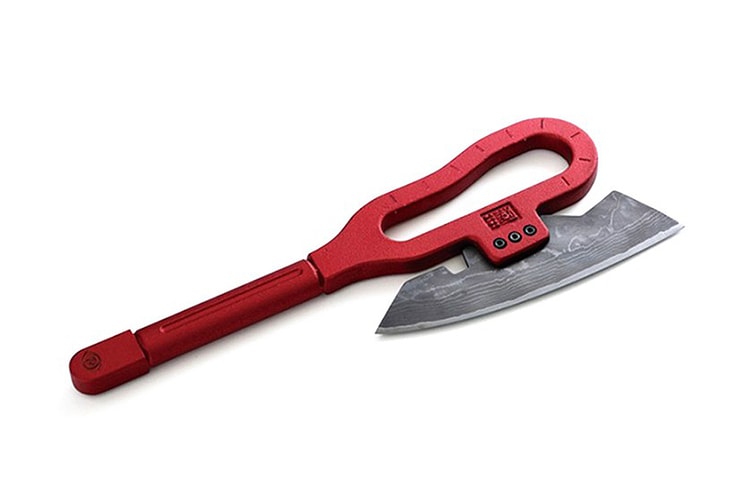 '기동전사 건담' 자쿠의 히트 호크를 본떠 만든, 주방용 칼 세트