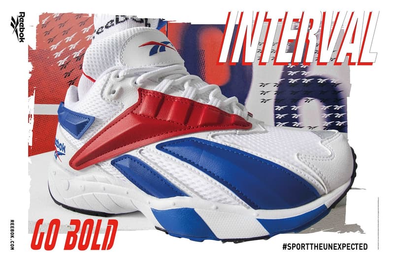 리복, 1996년 애틀란타 올림픽 당시 출시했던 인터벌 재발매  back-to-1996-go-bold-reebok-interval