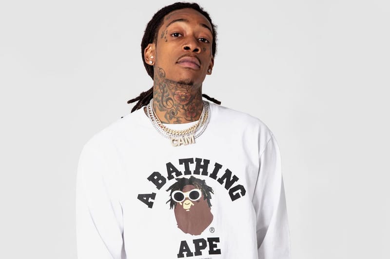 위즈 칼리파 캐릭터를 새긴, 베이프 x 위즈 칼리파 캡슐 컬렉션