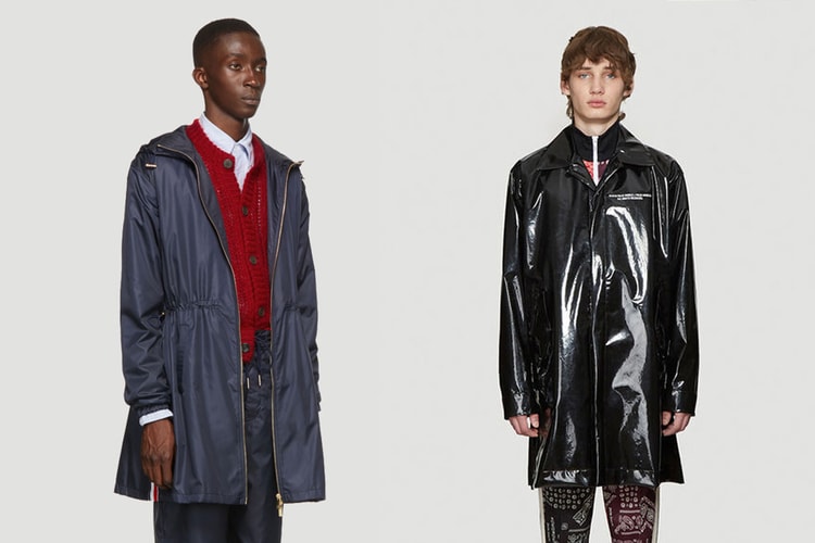 후드 점퍼부터 클래식 트렌치까지, 럭셔리 레인코트 추천 10