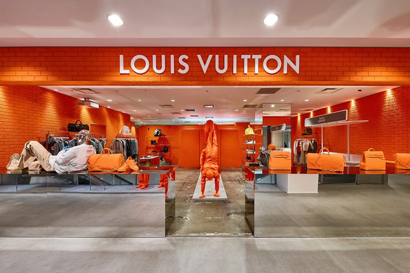 도버 스트리트 마켓 긴자점의 루이 비통 2019 FW 팝업 스토어 둘러보기