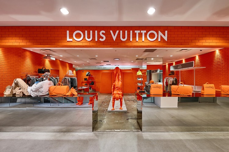 도버 스트리트 마켓 긴자점의 루이 비통 2019 FW 팝업 스토어 둘러보기