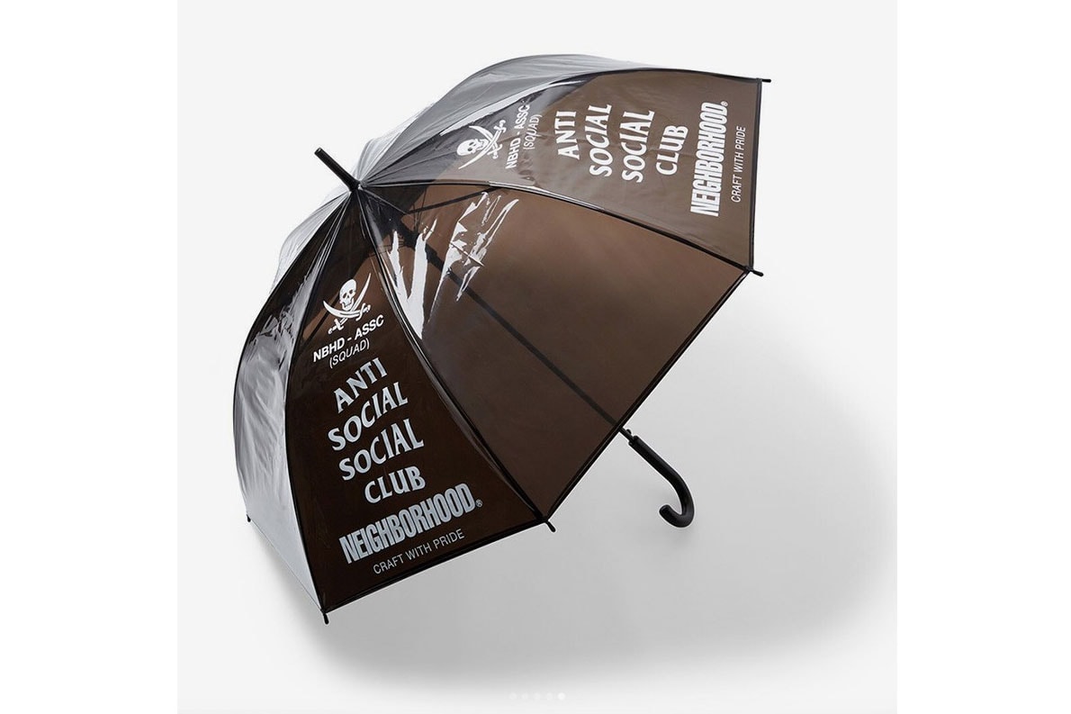 안티 소셜 소셜 클럽 x 네이버후드 협업 컬렉션 발매 정보, 재킷, 티셔츠, 인센스 챔버, 우산 