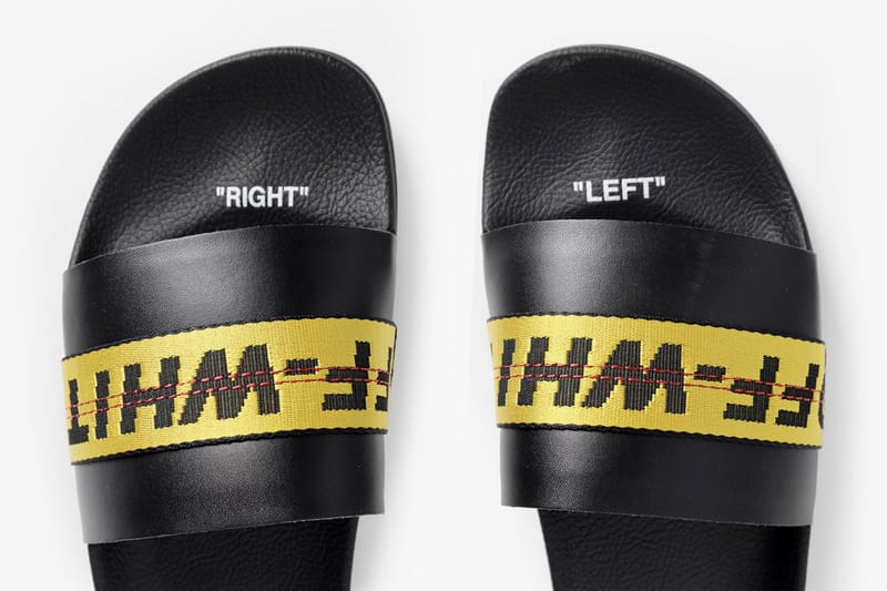 버질 아블로의 오프 화이트 인더스트리얼 벨트 샌들 출시