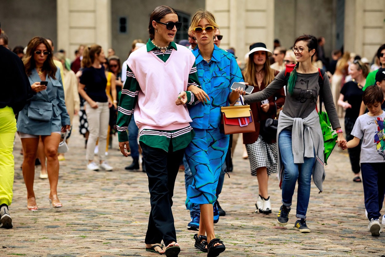 2020 봄, 여름 코펜하겐 패션위크 스트리트 스냅 스타일, 구찌, 디올, 프라다, 나이키, 오프 화이트 