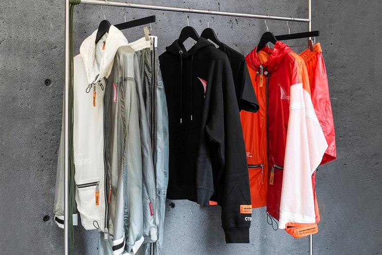 폐낙하산으로 만든 헤론 프레스턴의 '점프' 컬렉션