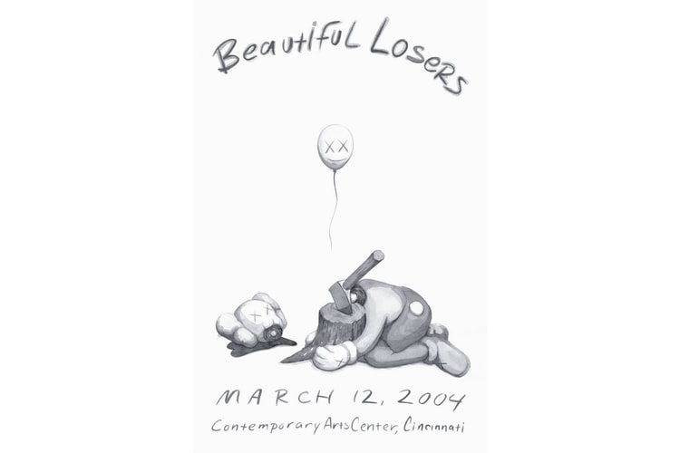 카우스의 2004년 포스터 'Beautiful Losers'를 손에 넣을 수 있는 기회