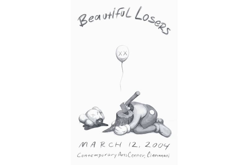 카우스 2004년 포스터 'Beautiful Losers' 조나단 레빈 프로젝트 판매
