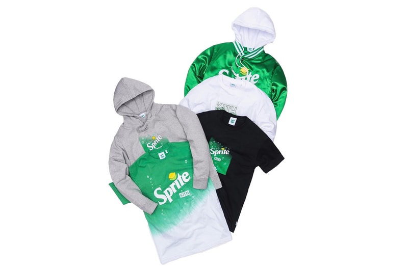 키스 x 스프라이트 협업 컬렉션 출시, 코카콜라, 로니 피그, 후디, 티셔츠, KITH
