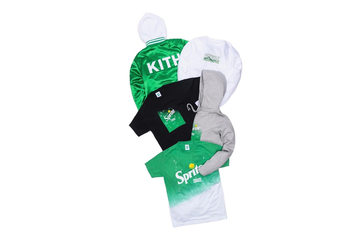 키스 x 스프라이트 협업 컬렉션 출시, 코카콜라, 로니 피그, 후디, 티셔츠, KITH