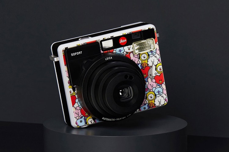 라인프렌즈의 'BT21' 캐릭터가 새겨진 라이카 소포트 출시