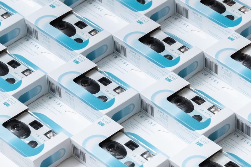 햇빛과 달빛 아래 찍은 듯한 효과의 일회용 카메라 ‘아임 파인’ 2종